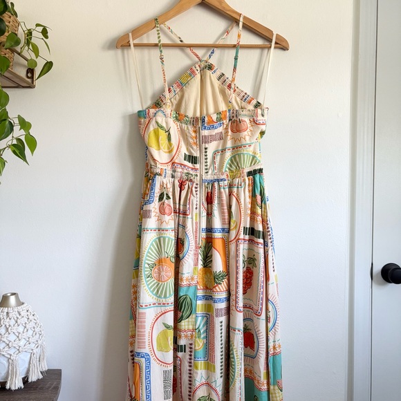 Petal & Pup Madeira Maxi Dress in Agata Fruit Print - Picture 7 of 9